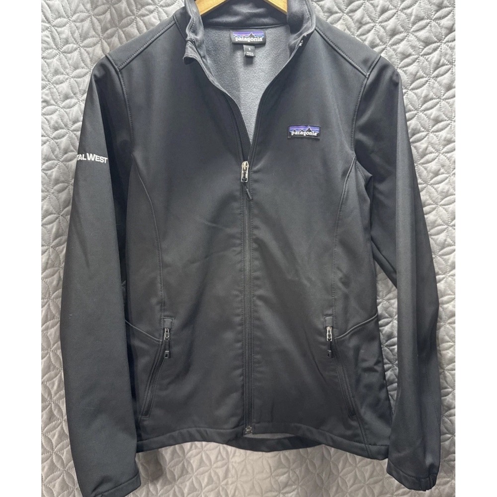 Womens Patagonia Sidesend Soft Shell Full Zip Jacket Size Small